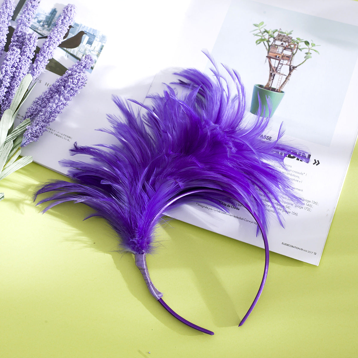Wholesale Colorful Feather Headdress